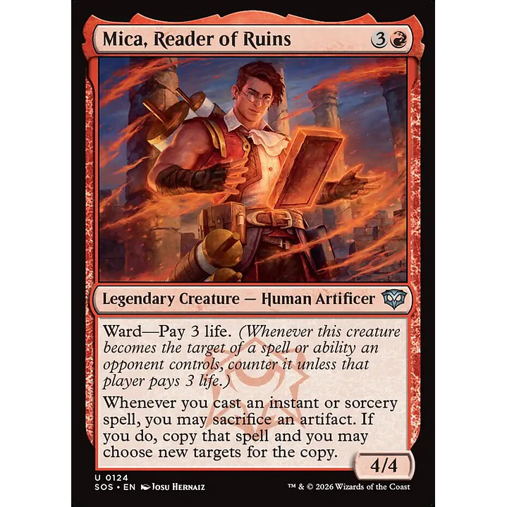 Mica, Reader of Ruins | Inglés | NM | SOS 1