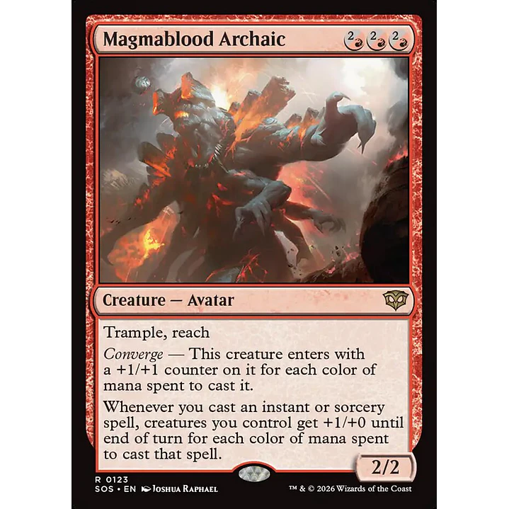 Magmablood Archaic | Inglés | NM | SOS 1
