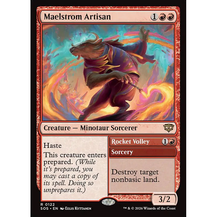 Maelstrom Artisan // Rocket Volley | Inglés | NM | SOS 1