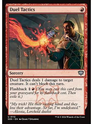 Duel Tactics | Inglés | NM | SOS