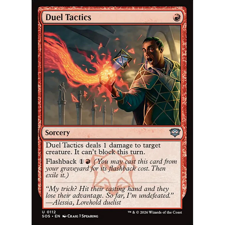 Duel Tactics | Inglés | NM | SOS 1