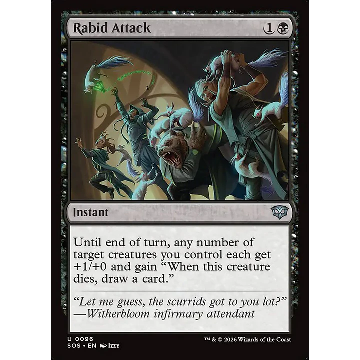Rabid Attack | Inglés | NM | SOS 1
