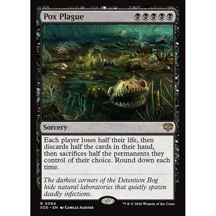 Pox Plague | Inglés | NM | SOS 1