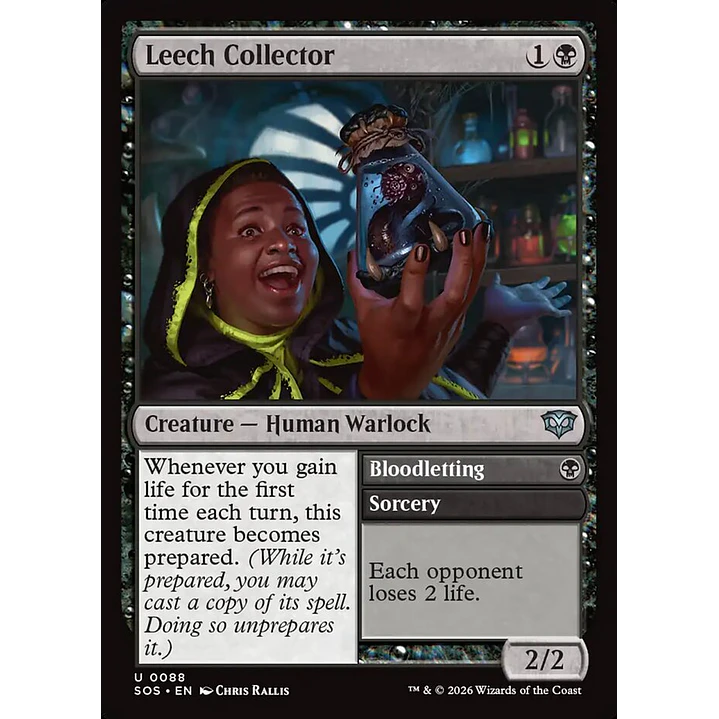 Leech Collector // Bloodletting | Inglés | NM | SOS 1