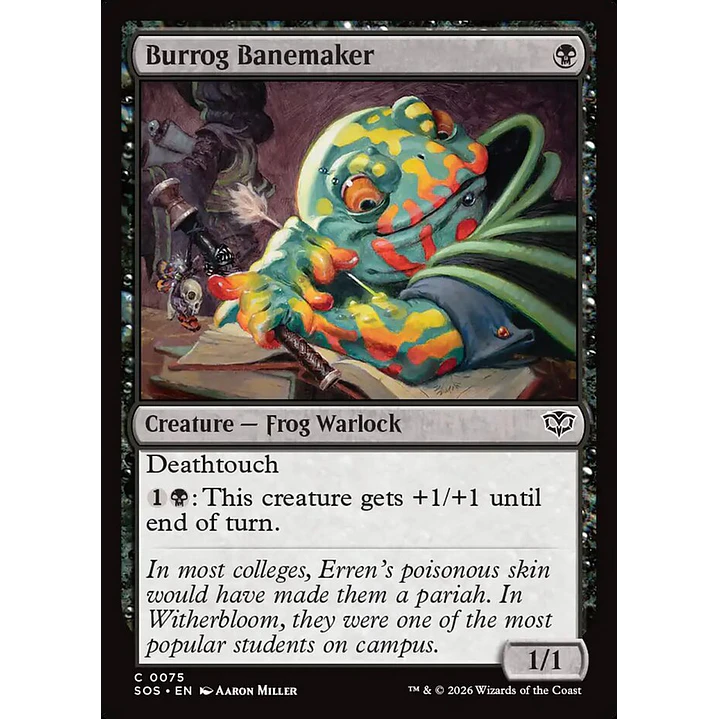 Burrog Banemaker (foil) | Inglés | NM | SOS 1