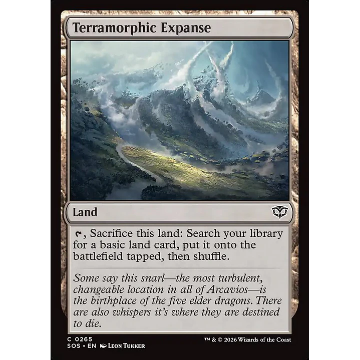 Terramorphic Expanse | Inglés | NM | SOS 1