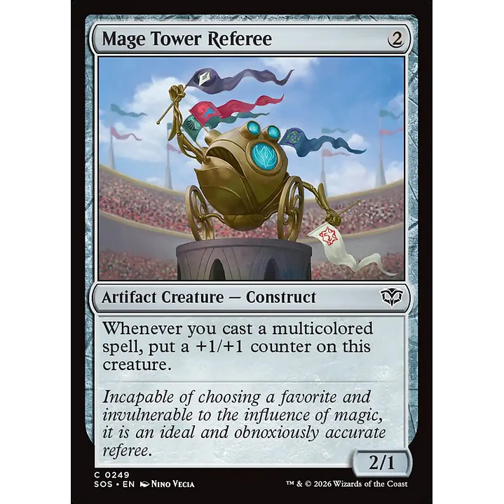 Mage Tower Referee | Inglés | NM | SOS 1