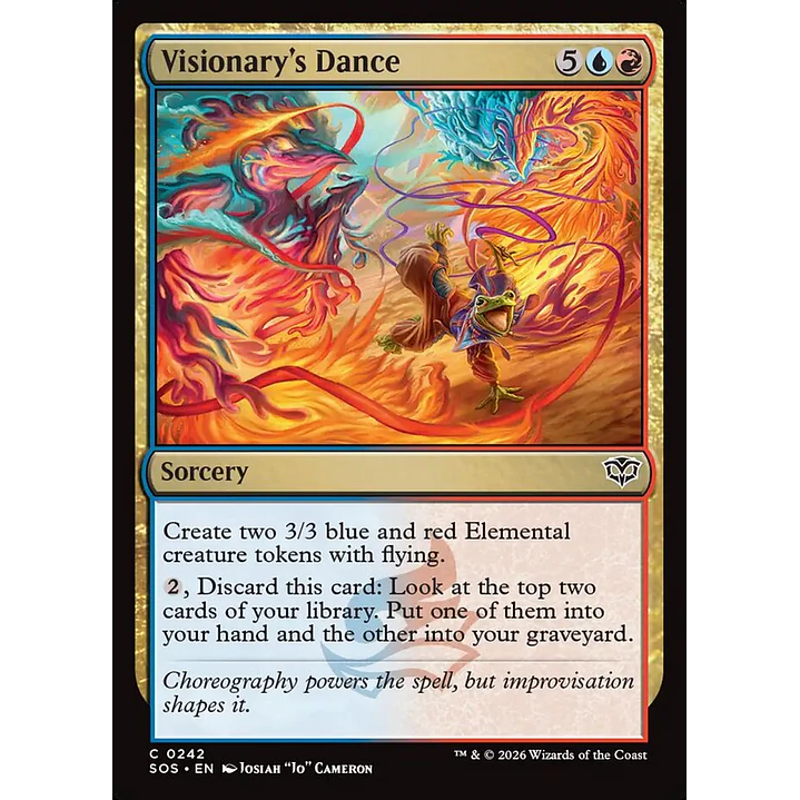 Visionary's Dance | Inglés | NM | SOS 1