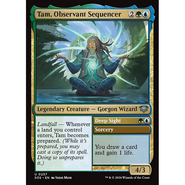 Tam, Observant Sequencer // Deep Sight | Inglés | NM | SOS 1
