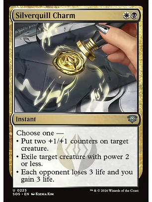 Silverquill Charm (foil) | Inglés | NM | SOS