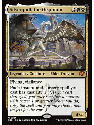 Silverquill, the Disputant | Inglés | NM | SOS