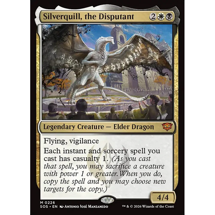Silverquill, the Disputant | Inglés | NM | SOS 1