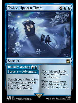 Twice Upon a Time // Unlikely Meeting (foil) | Inglés | NM | WHO