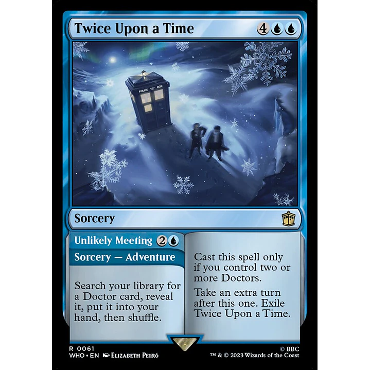 Twice Upon a Time // Unlikely Meeting (foil) | Inglés | NM | WHO 1