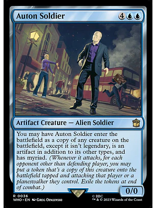 Auton Soldier (foil) | Inglés | NM | WHO