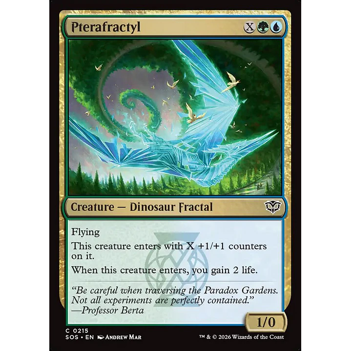 Pterafractyl | Inglés | NM | SOS 1