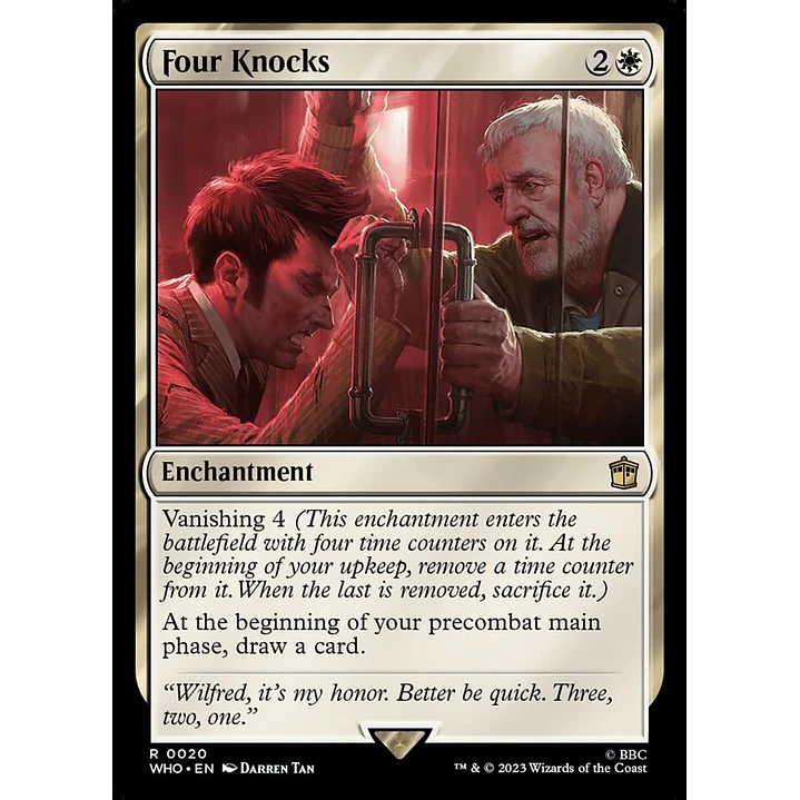 Four Knocks (foil) | Inglés | NM | WHO 1