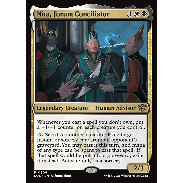 Nita, Forum Conciliator | Inglés | NM | SOS 1