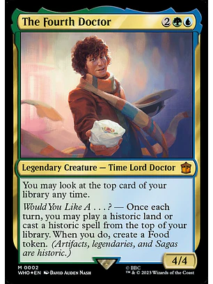 The Fourth Doctor (foil) | Inglés | NM | WHO