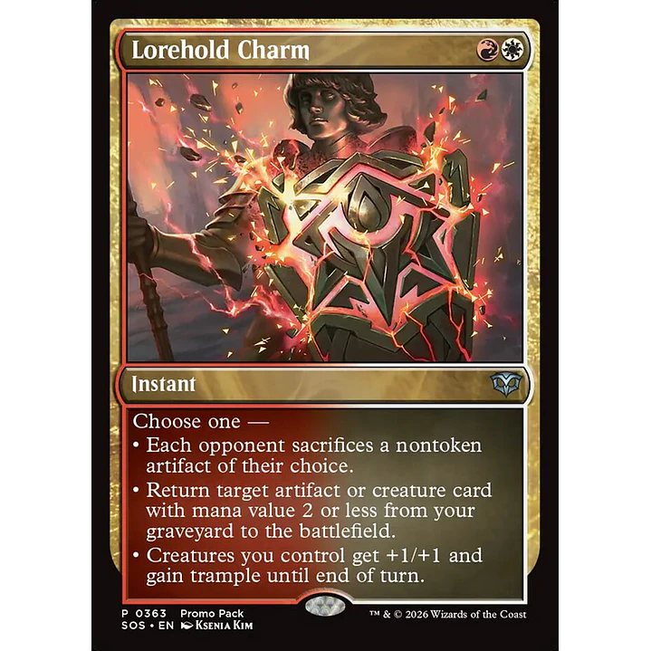 Lorehold Charm | Inglés | NM | SOS 1