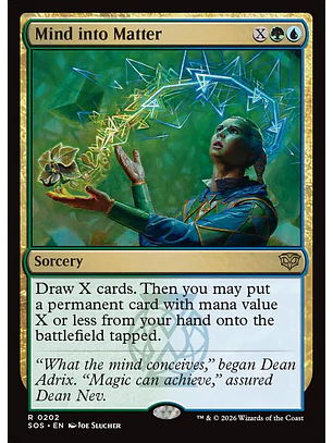 Mind into Matter | Inglés | NM | SOS