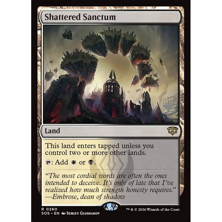 Shattered Sanctum | Inglés | NM | PSOS 1