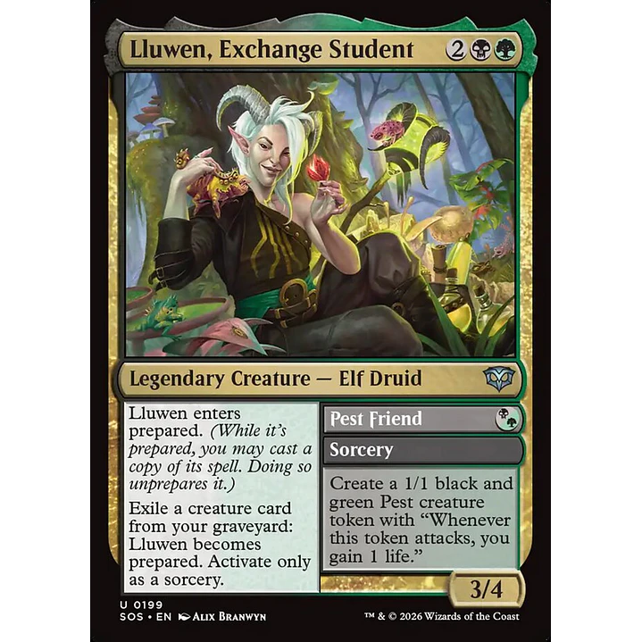 Lluwen, Exchange Student // Pest Friend | Inglés | NM | SOS 1