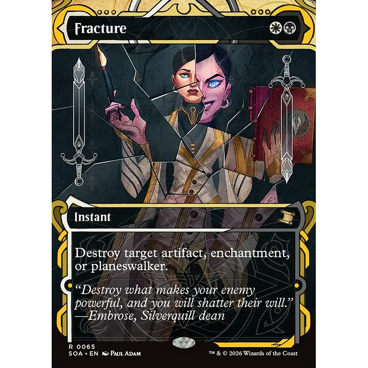 Fracture (Showcase) | Inglés | NM | SOA 1