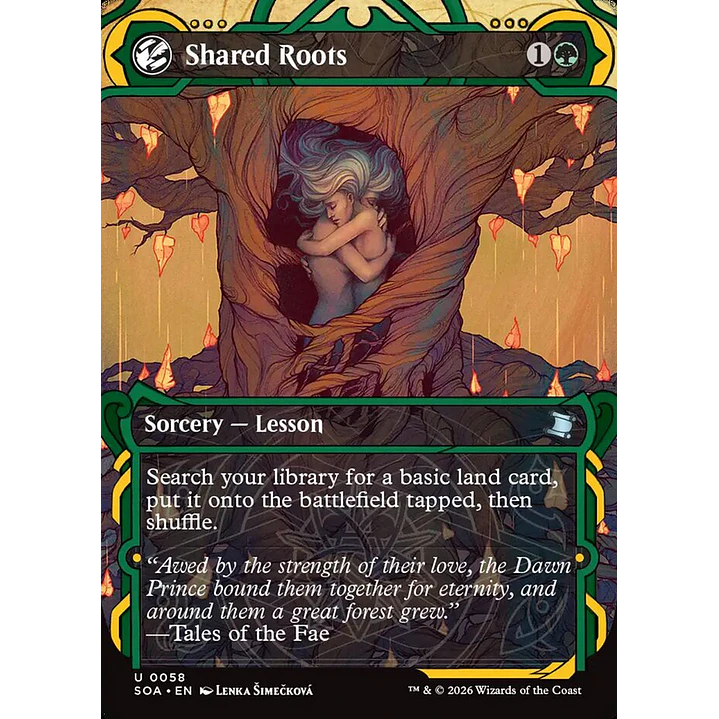 Shared Roots (Showcase) | Inglés | NM | SOA 1