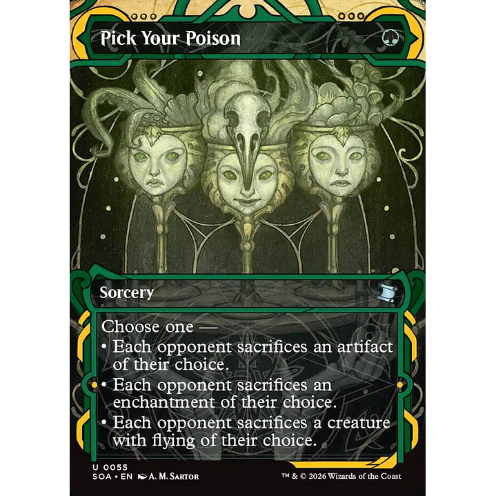 Pick Your Poison (Showcase) | Inglés | NM | SOA 1