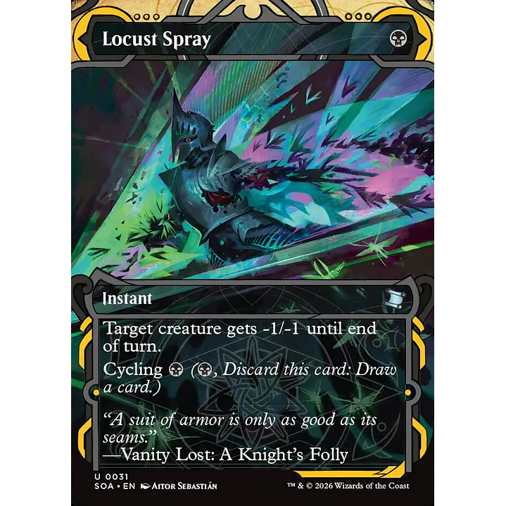 Locust Spray (Showcase) | Inglés | NM | SOA 1