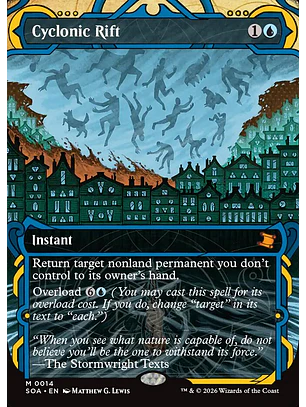 Cyclonic Rift (Showcase) | Inglés | NM | SOA