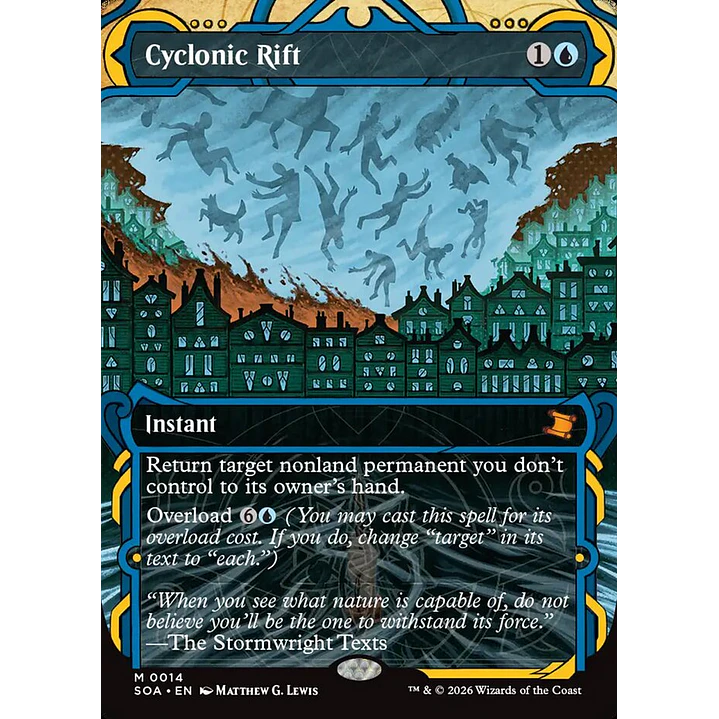 Cyclonic Rift (Showcase) | Inglés | NM | SOA 1