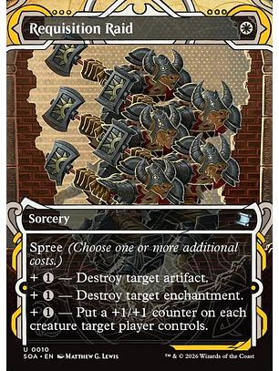 Requisition Raid (Showcase) | Inglés | NM | SOA