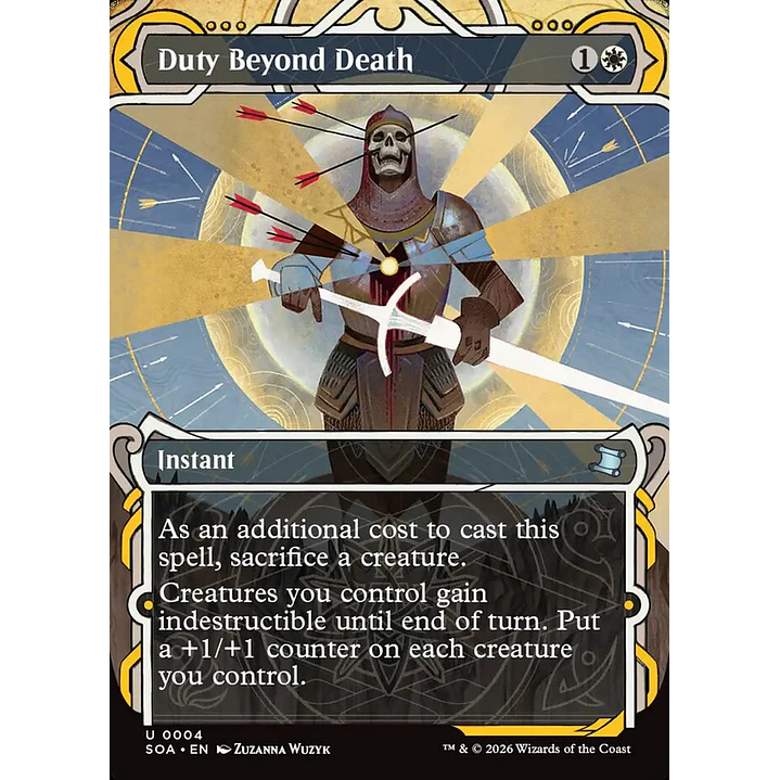 Duty Beyond Death (Showcase) | Inglés | NM | SOA 1