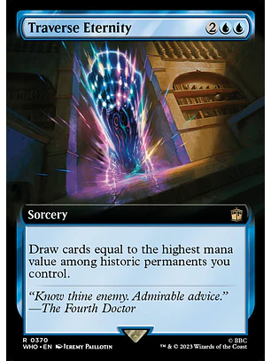 Traverse Eternity (Extended Art foil) | Inglés | NM | WHO