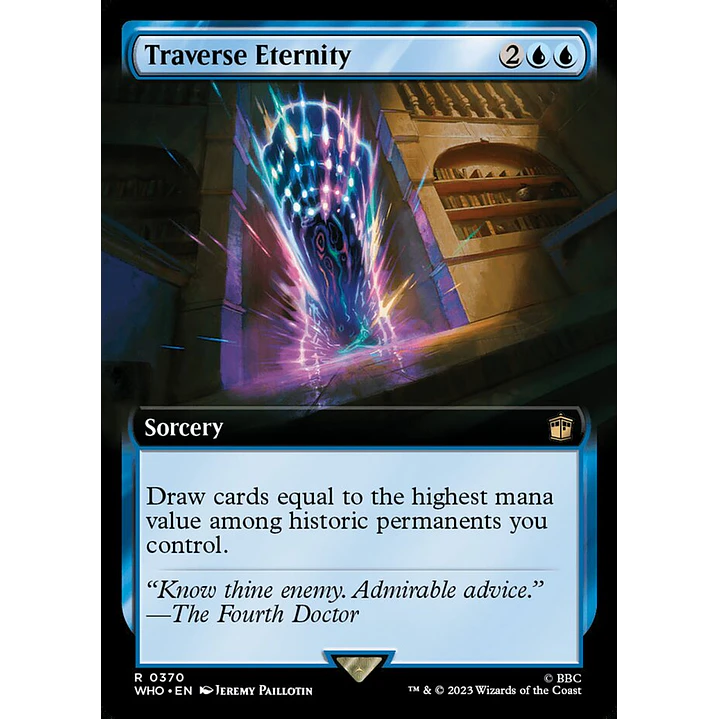 Traverse Eternity (Extended Art foil) | Inglés | NM | WHO 1