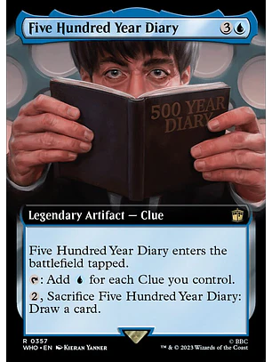 Five Hundred Year Diary (Extended Art foil) | Inglés | NM | WHO