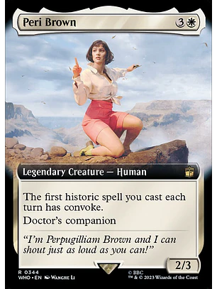 Peri Brown (Extended Art foil) | Inglés | NM | WHO