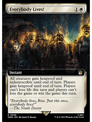Everybody Lives! (Extended Art) | Inglés | NM | WHO