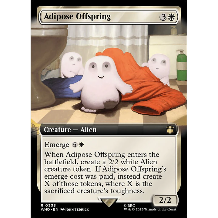Adipose Offspring (Extended Art) | Inglés | NM | WHO 1