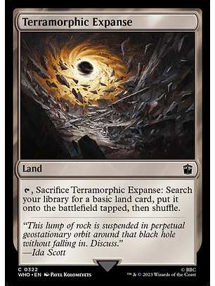Terramorphic Expanse (foil) | Inglés | NM | WHO