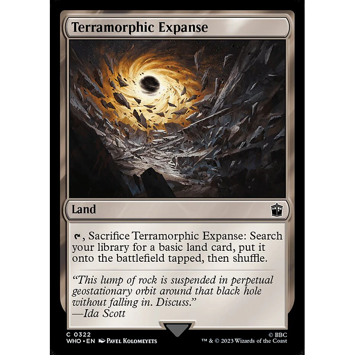 Terramorphic Expanse (foil) | Inglés | NM | WHO 1