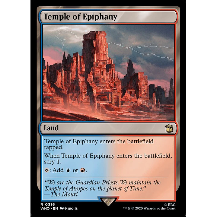 Temple of Epiphany (foil) | Inglés | NM | WHO 1
