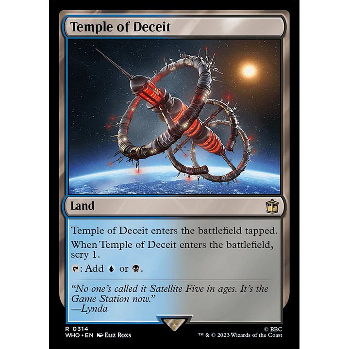 Temple of Deceit (foil) | Inglés | NM | WHO 1