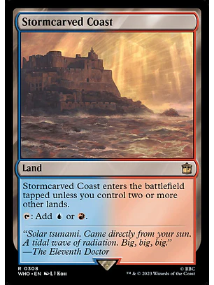 Stormcarved Coast (foil) | Inglés | NM | WHO