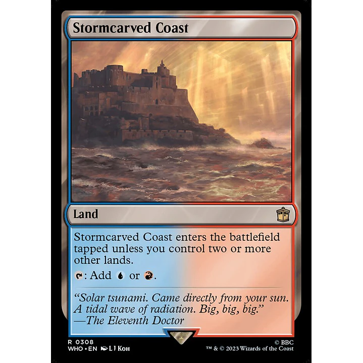 Stormcarved Coast (foil) | Inglés | NM | WHO 1