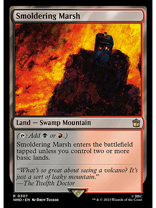 Smoldering Marsh (foil) | Inglés | NM | WHO