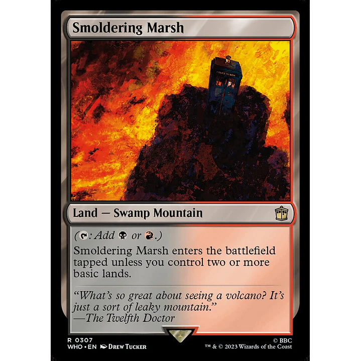 Smoldering Marsh (foil) | Inglés | NM | WHO 1