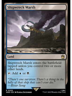 Shipwreck Marsh (foil) | Inglés | NM | WHO
